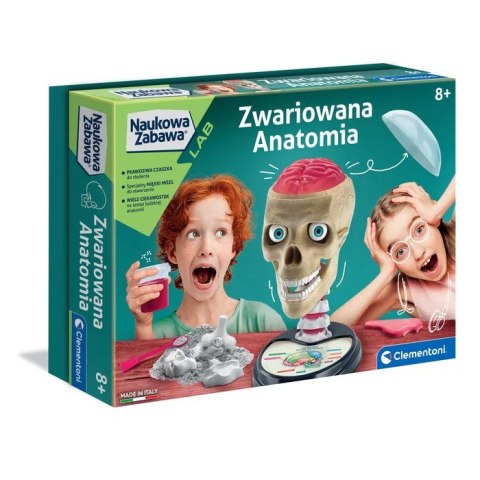 Zestaw edukacyjny Zwariowana Anatomia Clementoni