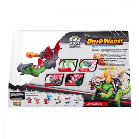 Figurka interaktywna Robo Alive Dino Wars Stegozaur ZURU Robo Alive