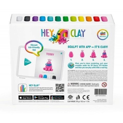 Masa plastyczna Hey Clay Potwory Tm Toys