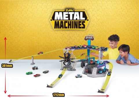 Tor samochodowy Zestaw Atak Pająka ZURU Metal Machines