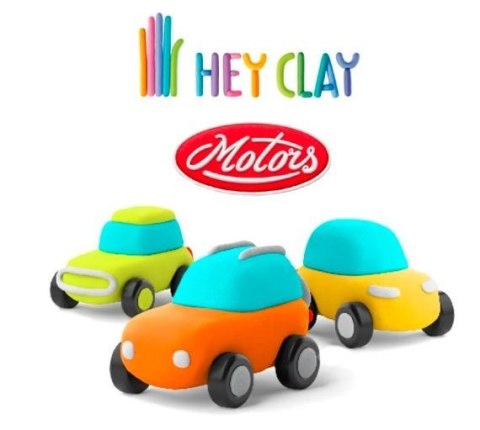 Hey Clay Masa Plastyczna Eko Auta Tm Toys