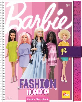 Książeczka szkicownik Barbie Lisciani