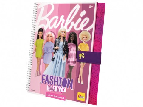 Książeczka szkicownik Barbie Lisciani