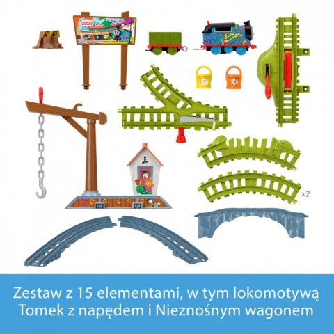 Kolejka Tomek i Przyjaciele Zestaw Dostawa Farby Fisher Price