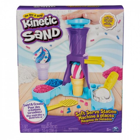 Piasek kinetyczny Kinetic Sand - Wytwórnia lodów Spin Master