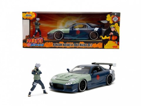 Pojazd z figurką Naruto 93 Mazda RX-7 1/24 JADA TOYS