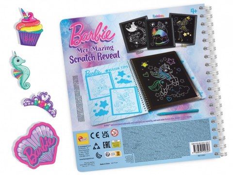 Zdrapywanka Sketch Book Mer - Mazing Scratch Reveal Barbie Lisciani