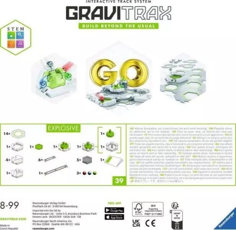 Zestaw Gravitrax GO Explosive Ravensburger Polska