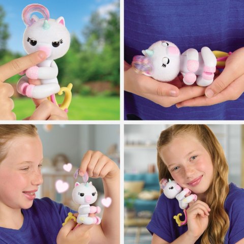 Figurka interaktywna Fingerlings Małpka Fioletowa Charlie Cobi