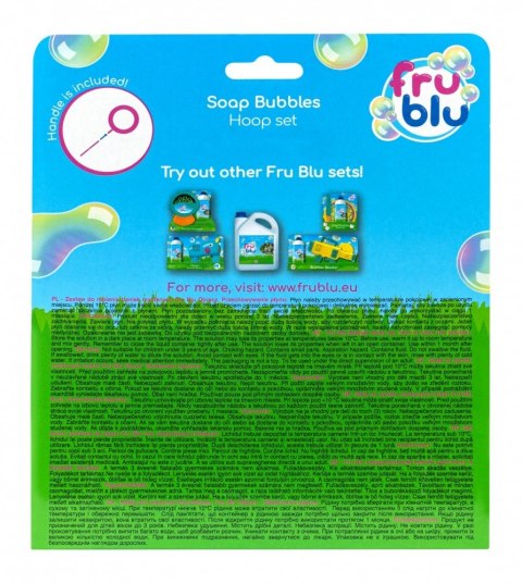 Fru Blu Zestaw Obręczy + płyn 0,4L Tm Toys