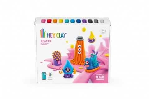 Masa Platyczna Hey Clay Bestie 15 puszek Tm Toys