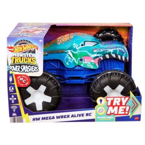 Pojazd Monster Trucks Mega Wrex Światła i dźwięk Hot Wheels