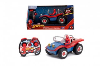 Pojazd RC Spider Man RC Buggy 1/24 z figurką JADA TOYS