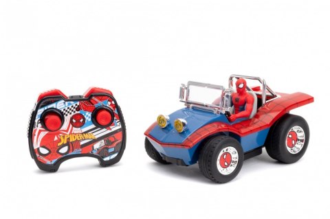 Pojazd RC Spider Man RC Buggy 1/24 z figurką JADA TOYS