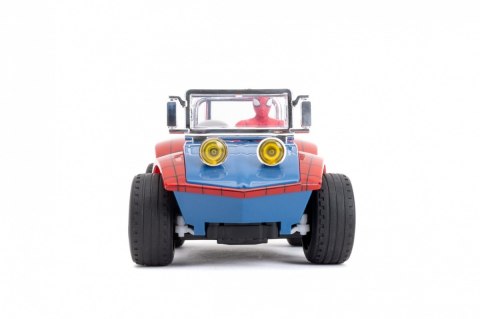 Pojazd RC Spider Man RC Buggy 1/24 z figurką JADA TOYS