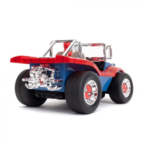 Pojazd RC Spider Man RC Buggy 1/24 z figurką JADA TOYS