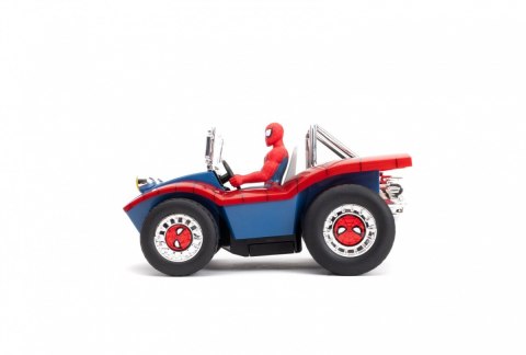 Pojazd RC Spider Man RC Buggy 1/24 z figurką JADA TOYS