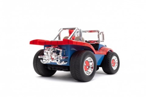 Pojazd RC Spider Man RC Buggy 1/24 z figurką JADA TOYS