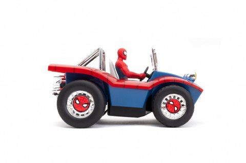 Pojazd RC Spider Man RC Buggy 1/24 z figurką JADA TOYS