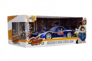 Pojazd Street Fighter 1993 Mazda RX7 1/24 JADA TOYS