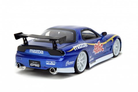 Pojazd Street Fighter 1993 Mazda RX7 1/24 JADA TOYS