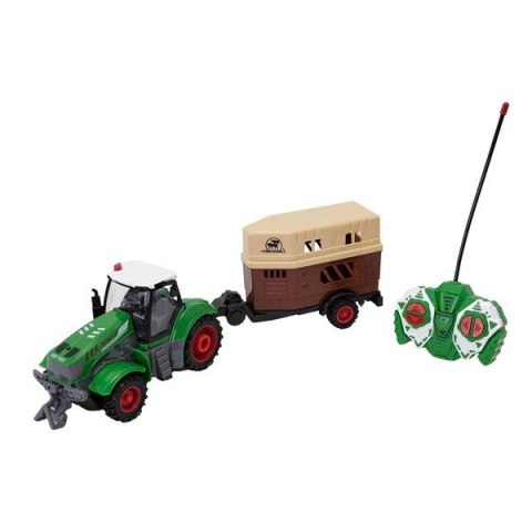 Traktor z przyczepą do przewożenia koni R/C ASKATO