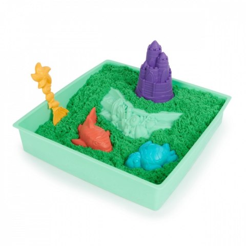 Zestaw KINETIC SAND - Piaskownica zielony Spin Master