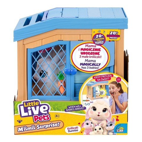 Zestaw Little Live Pets Mama Surprise króliki Cobi