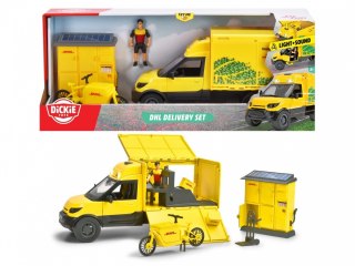 Zestaw z pojazdem DHL 25 cm City Dickie