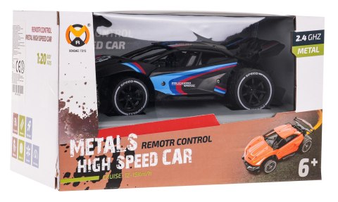 Autko Metalowe Speed 1:20 R/C Czarne