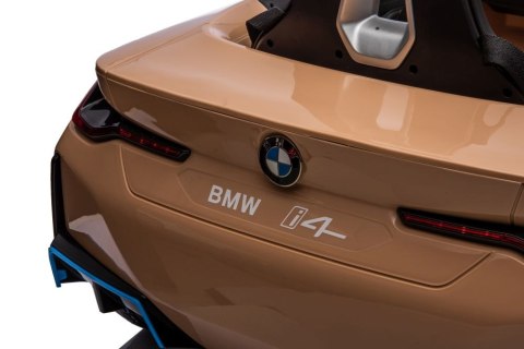 Auto Na Akumulator BMW I4 Złote 4x4 LEAN CARS