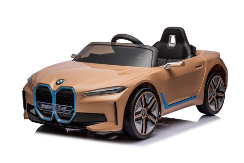 Auto Na Akumulator BMW I4 Złote 4x4 LEAN CARS