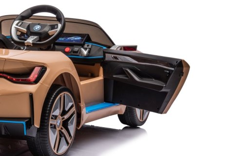 Auto Na Akumulator BMW I4 Złote 4x4 LEAN CARS