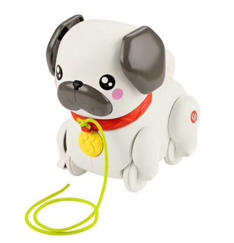 Figurka Pets Spacerowy piesek mopsik Fisher Price