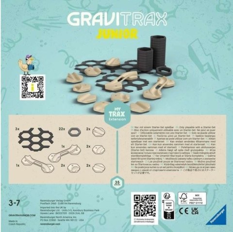 Gravitrax Junior Zestaw Uzupełniający Tory Ravensburger Polska