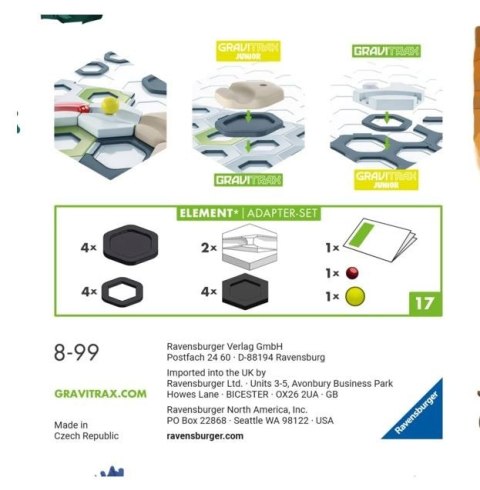 Gravitrax Junior dodatek adapter Ravensburger Polska