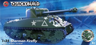 Model plastikowy Quickbuild Sherman Firefly 1/35 Airfix