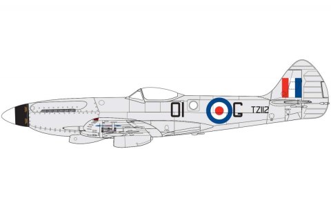 Model plastikowy Supermarine Spitfire XIV Airfix