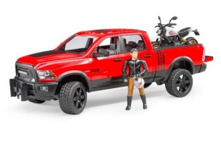 Pojazd Dodge RAM 2500 Power wagon z motorem Ducati BRUDER