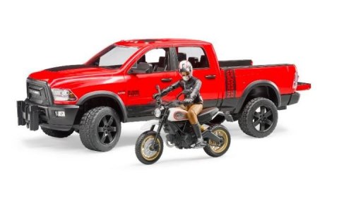 Pojazd Dodge RAM 2500 Power wagon z motorem Ducati BRUDER