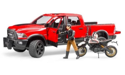 Pojazd Dodge RAM 2500 Power wagon z motorem Ducati BRUDER