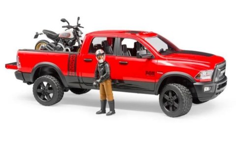 Pojazd Dodge RAM 2500 Power wagon z motorem Ducati BRUDER