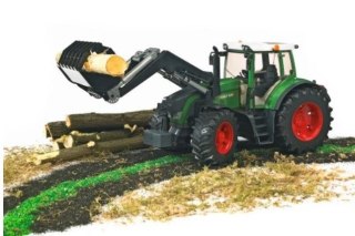 Pojazd Traktor Fendt 936 Vario z ładowarką BRUDER