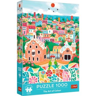 Puzzle 1000 elementów Premium Plus Barelona Hiszpania Trefl