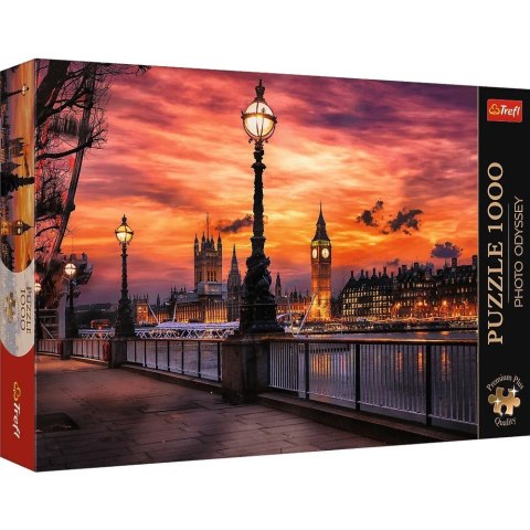 Puzzle 1000 elementów Premium Plus Big Ben Londyn Trefl