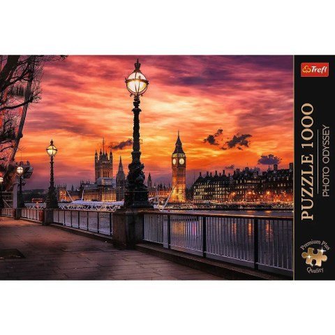 Puzzle 1000 elementów Premium Plus Big Ben Londyn Trefl