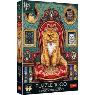 Puzzle 1000 elementów Premium Plus Kotomania Lisa Parker Trefl