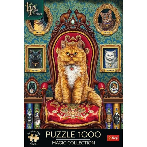 Puzzle 1000 elementów Premium Plus Kotomania Lisa Parker Trefl