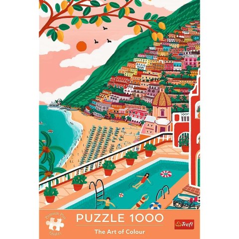 Puzzle 1000 elementów Premium Plus Positano Włochy Trefl