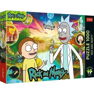 Puzzle 1000 elementów Premium Plus Rick i Morty Trefl